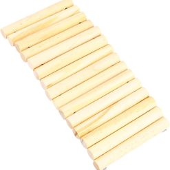 Pet Tunnel Arch Bridge Unfinished Blank Wooden Bridge for Small Animal 
Cage Decor